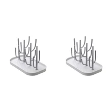1 pièce Porte-bouteille de bébé en forme de cactus/arbre à vœux, support multifonctionnel de drainage pour biberons et tasses de bébé, étagère de rangement détachable