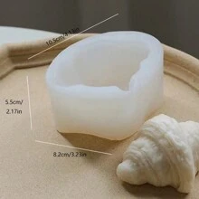 1 pezzo Stampo di silicone fai-da-te per croissant finti