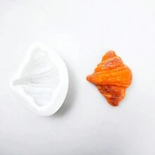 1 pezzo Stampo di silicone fai-da-te per croissant finti