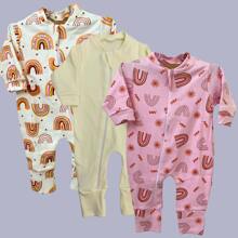 KIT OF 3 OVERALLS FOR GIRLS RN-9 MONTHS - Nhiều màu - Xem 4
