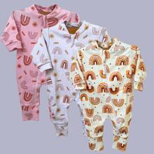 KIT OF 3 OVERALLS FOR GIRLS RN-9 MONTHS - Nhiều màu - Xem 1