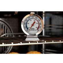 Analog Oven Thermometer 300 Degrees Stainless Steel Barbecue Kitchen Meal Preparation Domestic Professional High Temperature Resistant - 銀色 - 查看 3