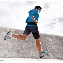 1 件健身腿部保护器带腹股沟，预防肌肉拉伤，臀部保护，压缩保护，大腿，举重，户外运动防护装备 - 黑色 - 查看 2