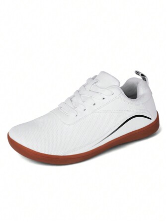 Extra Wide Width Barefoot Fitness Shoes, Breathable Non-Slip Ping Pong Shoes For Men & Women, Professional Table Tennis Training Sneakers With Rubber Sole