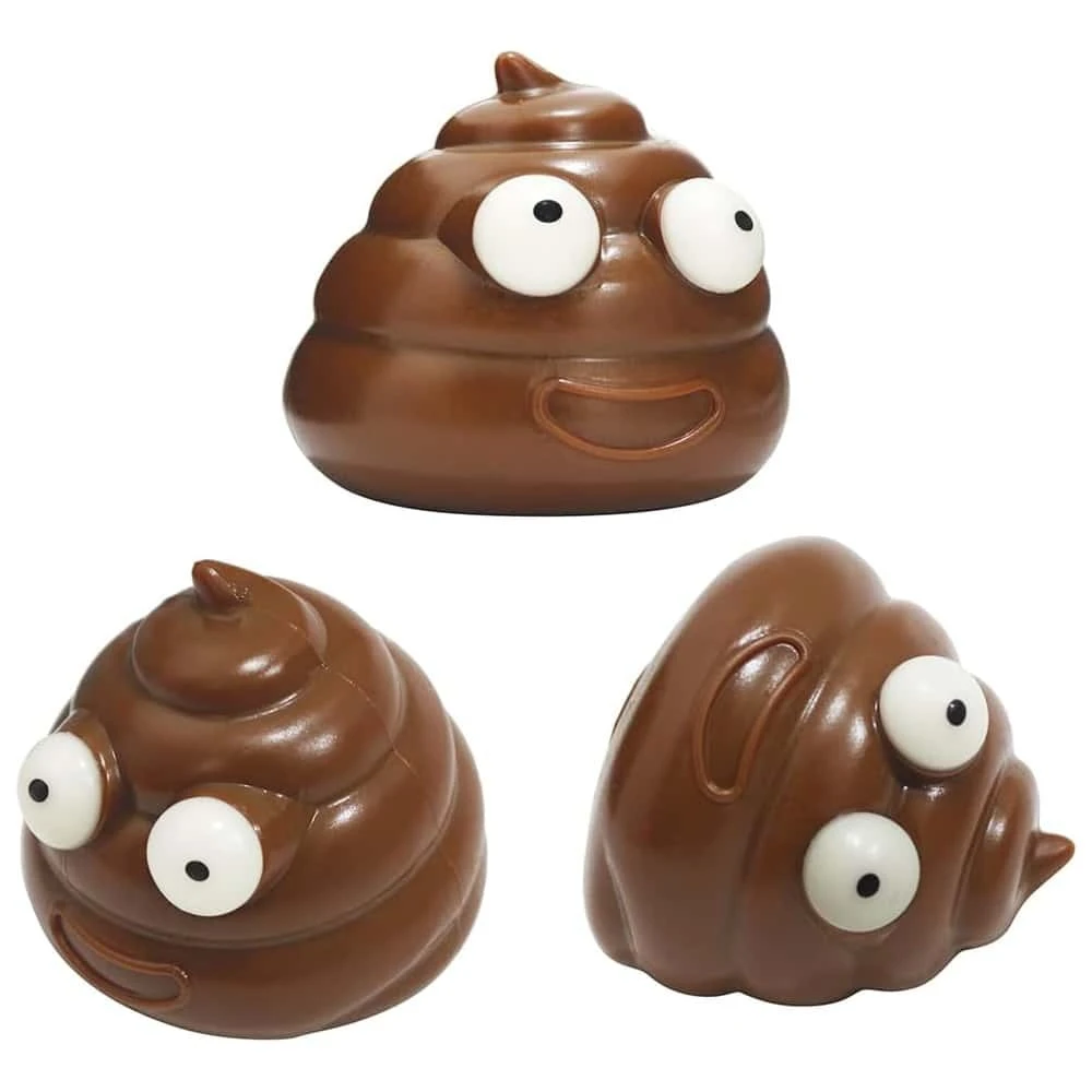 1pc Cute Fidget Squeeze Poop Playthings Stress Relief Ball Gift, Stress ...