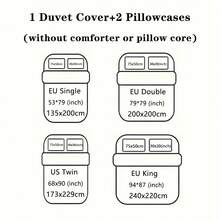 3件套床上用品可爱水果山竹系列（1套+2枕套，不含芯）个性床上用品柔软温暖亲肤羽绒被套多种尺寸 - HQQ-SJT0096 - 查看 2