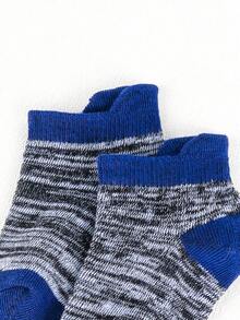 6 đôi tất chống trượt có miếng lót - Kiểu cổ chân cho bé gái và bé trai, phù hợp cho trẻ sơ sinh, trẻ mới biết đi và trẻ em mặc ở nhà - Nhiều màu - Xem 8