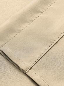 1 pieza Cortinas filtradoras de luz interior, cortinas con bolsillo para barra, para dormitorio/sala de estar/decoración del hogar, elegante, colgante natural