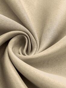 1 pieza Cortinas filtradoras de luz interior, cortinas con bolsillo para barra, para dormitorio/sala de estar/decoración del hogar, elegante, colgante natural