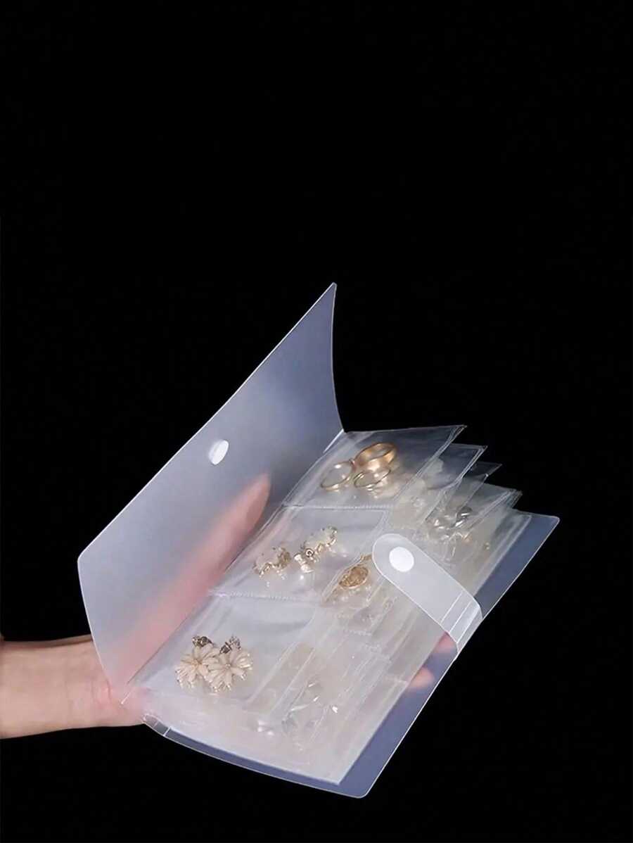 80-240格家庭照片收纳盒，透明PVC偶像卡片相册，防尘防潮，明星卡片收藏相册，创意照片整理盒，粉丝礼物生日纪念品，偶像收藏盒，新款生日纪念相册学生收藏相册（产品尺寸固定）
