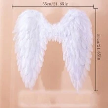1/2pcs Angel Wings Backpiece, Adult Stage Performance Prop, Student Photography, Runway Show, Wedding Decoration, Angel Wing Photo Prop