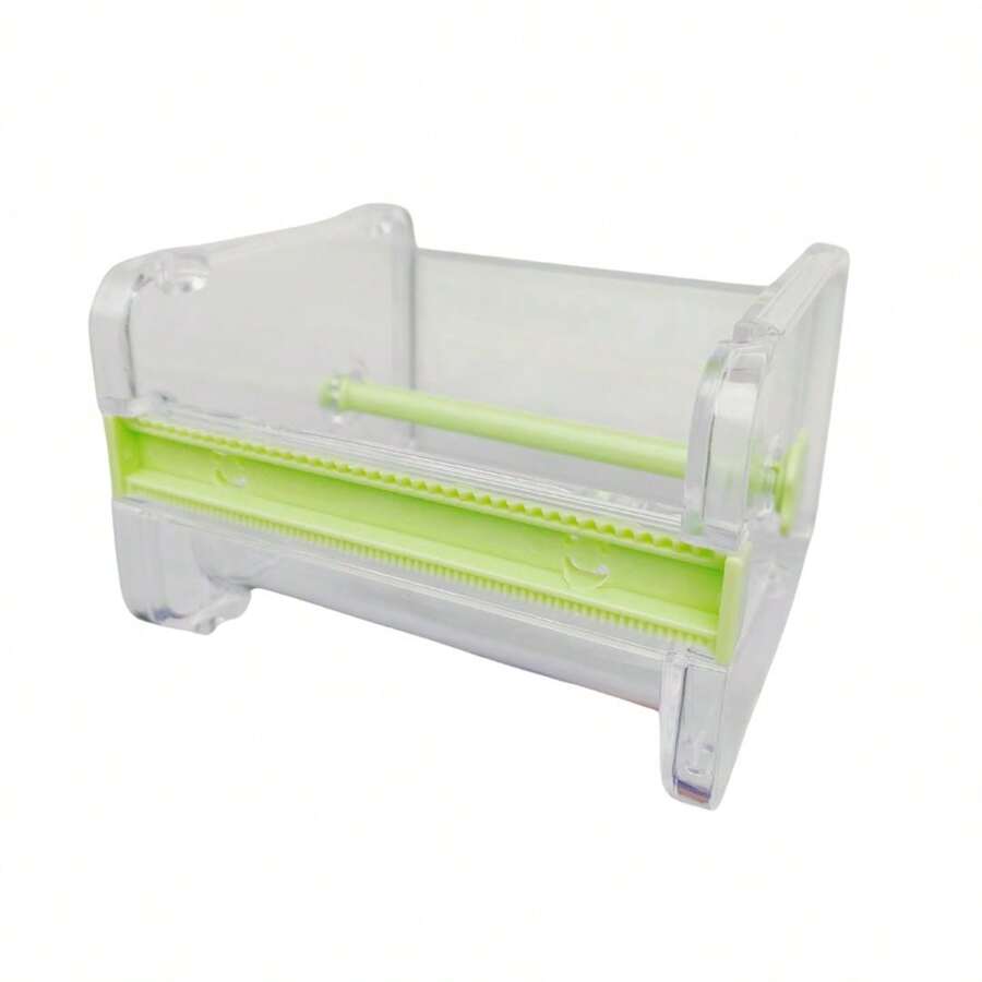 Organizador dispensador de cintas adhesivas de acrilico para volver al colegio - Verde Lima - Ver 1