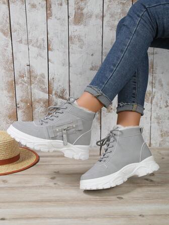 女士厚底时尚休闲运动鞋