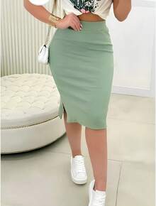 Unmissable New Arrival: Beautiful Ribana Skirt Versatility Modern Style - 薄荷綠 - 查看 4