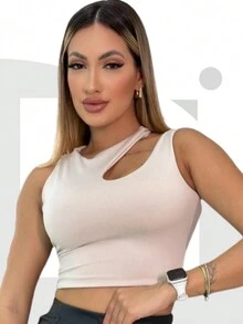 CHEAP CROPPED IZA DROP SLEEVE LEAK SUPLEX More Women's Clothing Fashion Women's Luxury Croped Blogger Corselet Gringa Sexy Black  White Sensual Pink Cheap Promotion Evangelical Kit Kits Winter Cold Plus Size Beach Stones Shine Rhinestones Shiny Blouse Blouses Blouses - Màu nâu  Mocha - Xem 8