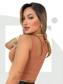 CHEAP CROPPED IZA DROP SLEEVE LEAK SUPLEX More Women's Clothing Fashion Women's Luxury Croped Blogger Corselet Gringa Sexy Black  White Sensual Pink Cheap Promotion Evangelical Kit Kits Winter Cold Plus Size Beach Stones Shine Rhinestones Shiny Blouse Blouses Blouses - Màu nâu  Mocha - Xem 1