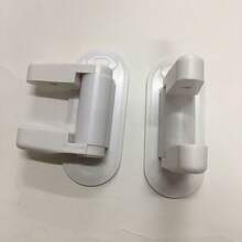 儿童门锁，儿童锁，家居安全锁，粘性底座，无需工具即可轻松安装！婴儿派对家庭装饰礼物 - 白色 - 查看 6