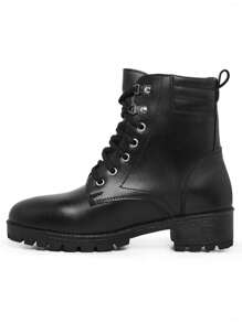 Women Fashion Boots - Black - View 5