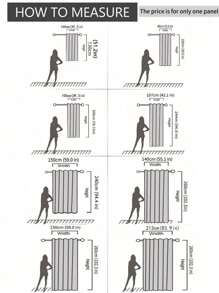 1 件方便悬挂的装饰薄纱窗帘，灰色树叶提花设计，客厅 - 灰色 - 查看 2
