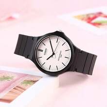 Casio Dòng sản phẩm YOUTH Đồng hồ thể thao đơn giản chống nước thạch anh Dây đeo bằng nhựa Đồng hồ Nhật Bản và Hàn Quốc Đồng hồ nữ Mặt số trắng MW-240-7E - trắng - Xem 3
