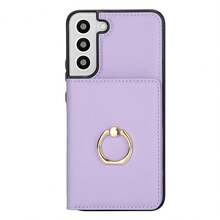 Bao da ví da PU tương thích với iPhone 16 15 14 13 12 Mini 11 Pro X XS Max XR 8 7 Plus SE 5G 2022 2020 có chức năng chặn RFID, khe đựng thẻ, túi đựng điện thoại tương thích với Samsung Galaxy S24 S23 S22 S21 FE Plus Note 20 Ultra A55 A15 A54 A14 A73 A53 A13 A52 A72 A12 A71 A51 4G 5G có giá đỡ dạng nhẫn xoay 360°, giá đỡ chân đế cho ốp lưng Pixel 8 Pro 8A 6A - Màu tím hoa cà - Xem 10