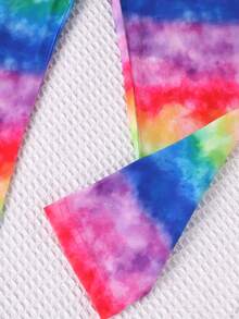 Bộ 2 món/Bộ đồ liền thân tay dài dệt kim mềm họa tiết trái tim và bướm nhiều màu sắc ngẫu nhiên cho bé gái, mùa thu/đông - màu đen - Xem 6