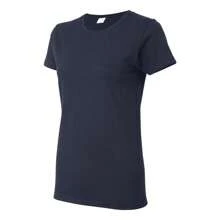 Heavy Cotton Womens T-Shirt (Navy)