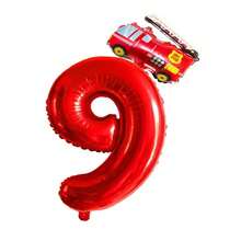 1 bộ bóng bay nhiều màu sắc hình xe hơi hoạt hình mini, động vật, số 40 inch và 32 inch, bao gồm vịt, ếch, lợn, gấu trúc, bò, xe cứu hỏa, v.v., dùng để trang trí tiệc, sinh nhật, ngày lễ, giáng sinh - Nhiều màu - Xem 76