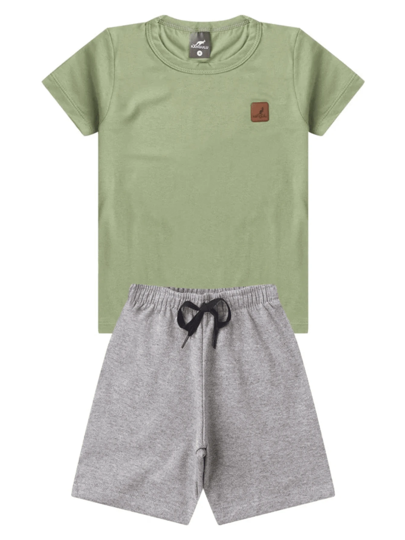 Baby Boy's Summer Set Basic Kangulu Green Boy's Clothing New - 綠色 - 查看 1