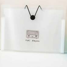 A4 Accordion Folder With Label 24x32cm Large Capacity Storage Bag A4 Information Book Insert Transparent - 無色 - 查看 4