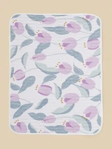 1 件婴儿防水床垫 70*100/50*70 厘米，绗缝、印花或纯色，适合家庭或旅行使用，四季婴儿淋浴家庭装饰礼物 - 彩色 - 查看 7