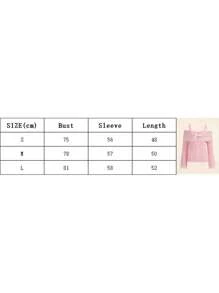 Women's Cold Shoulder Sweaters Long Sleeve Contrast Lace Knit Pullovers Bow Front Jumper Tops - Red - View 3