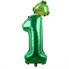 1 bộ bóng bay nhiều màu sắc hình xe hơi hoạt hình mini, động vật, số 40 inch và 32 inch, bao gồm vịt, ếch, lợn, gấu trúc, bò, xe cứu hỏa, v.v., dùng để trang trí tiệc, sinh nhật, ngày lễ, giáng sinh - Nhiều màu - Xem 99