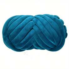 1 Roll Chunky Yarn, Suitable For Weaving Blankets, Pet Beds, Pillows, Etc., Super Soft Thick Yarn, 1.1 Lbs/Roll - Multicolor - View 2