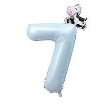 1 bộ bóng bay nhiều màu sắc hình xe hơi hoạt hình mini, động vật, số 40 inch và 32 inch, bao gồm vịt, ếch, lợn, gấu trúc, bò, xe cứu hỏa, v.v., dùng để trang trí tiệc, sinh nhật, ngày lễ, giáng sinh - Nhiều màu - Xem 21