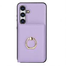 Bao da ví da PU tương thích với iPhone 16 15 14 13 12 Mini 11 Pro X XS Max XR 8 7 Plus SE 5G 2022 2020 có chức năng chặn RFID, khe đựng thẻ, túi đựng điện thoại tương thích với Samsung Galaxy S24 S23 S22 S21 FE Plus Note 20 Ultra A55 A15 A54 A14 A73 A53 A13 A52 A72 A12 A71 A51 4G 5G có giá đỡ dạng nhẫn xoay 360°, giá đỡ chân đế cho ốp lưng Pixel 8 Pro 8A 6A - Màu tím hoa cà - Xem 66
