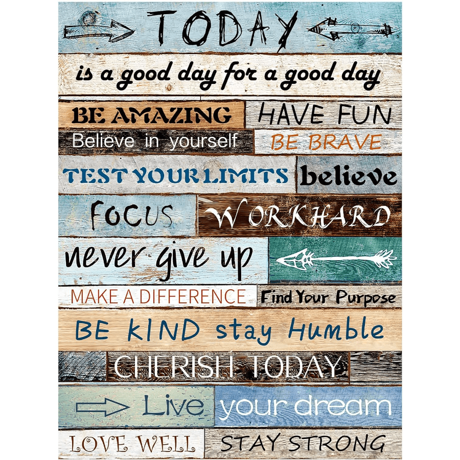 Framed Inspirational Diamond Painting Kits For Adults Art Painting