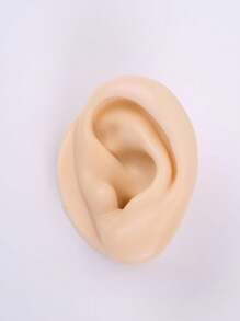 1 件软硅胶耳模型展示道具练习穿刺工具耳环耳钉多色仿真展示工具身体首饰 - 彩色 - 查看 15