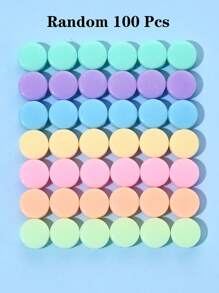 100/200/500pcs 15mm Acrylic Matte Pentagram Beads, Spring Colors, For DIY Handmade Bracelets And Necklaces, Educational Beads To Promote Intellectual Development