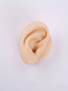 1 件软硅胶耳模型展示道具练习穿刺工具耳环耳钉多色仿真展示工具身体首饰 - 彩色 - 查看 17