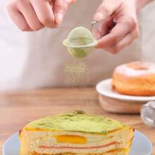 套件 1/3/6 件茶叶浸泡器草药过滤器筛子扩散器多功能面粉咖啡糖不锈钢优质-Ke Home - 銀色 - 查看 5