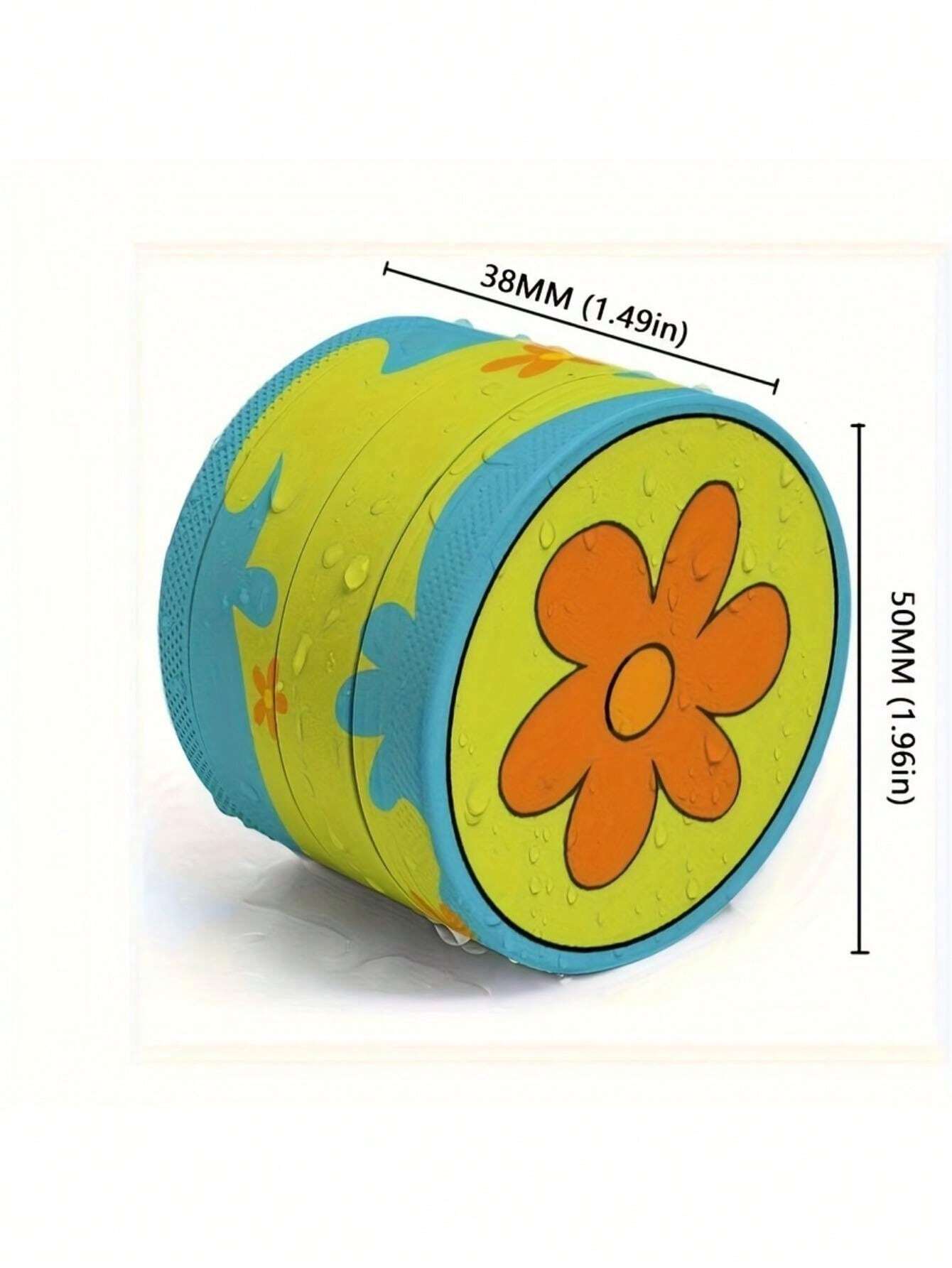 Compact Metal Spice Grinder Manual Herb Crusher For Kitchen Ideal