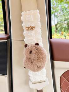 1 cái Dây an toàn vai cho xe hơi Capybara hoạt hình Bảo vệ vai xe hơi phổ thông Chống chèn ép Bảo vệ cổ Trang trí xe hơi Trang trí dễ thương - Một cỡ - Xem 5