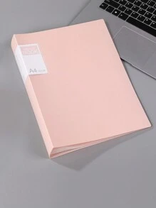 Pasta de Arquivo A4 com 30 Páginas, Bolsos Transparentes Multicamadas, Organizador de Documentos de Arquivo para Escritório, Empresa, Estudantes, Prova, Cartões de Etiqueta de Capa Aleatória, De Volta às Aulas, Suprimentos Escolares