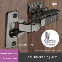 1 件冷轧钢橱柜铰链 - 黑灰櫥櫃鉸鏈 - 查看 13