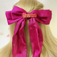 Kẹp tóc nơ tên Acrylic tùy chỉnh, Kẹp tóc tên cá nhân hóa cho phụ nữ, Quà tặng cho Lễ Tạ ơn & Giáng sinh, Phụ kiện tóc cưới, Màu sắc tươi sáng mùa xuân hè, Dễ thương, Đáng yêu, Nhiều màu sắc, Y2K, Phong cách, Unisex, Thường ngày, Hipster, Tùy chỉnh, Cá nhân hóa, Độc đáo, Tùy chỉnh, Quà tặng lý tưởng cho anh ấy, Quà tặng lý tưởng cho cô ấy, Bạn trai, Bạn gái, Gia đình, Bạn bè, Ông bà, Trẻ em, Cô ấy, Cho ngày kỷ niệm, Cho sinh nhật, Cho đám cưới, Cho lễ tốt nghiệp, Cho tân gia - bạc - Xem 9