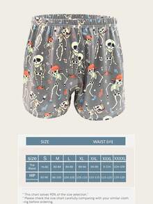 Quần lót Boxer nam, quần lót mềm mại và thoáng khí 1 chiếc - Xám - Xem 8