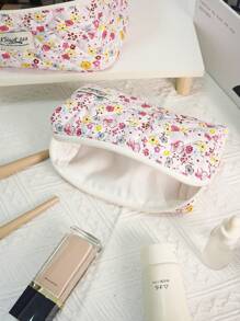 1PC/Set Túi đựng đồ trang điểm họa tiết hoa hồng, Túi đựng đồ trang điểm di động thời trang và giản dị, Đa chức năng, Túi đựng đồ trang điểm đơn giản, Túi đựng đồ trang điểm dung tích lớn Túi đựng đồ trang điểm Tổ chức trang điểm Tổ chức trang điểm Túi đựng đồ trang điểm Túi đựng đồ trang điểm - Hồng - Xem 9