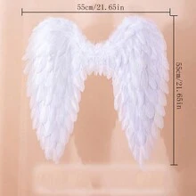 1/2pcs Angel Wings Backpiece, Adult Stage Performance Prop, Student Photography, Runway Show, Wedding Decoration, Angel Wing Photo Prop