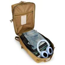 背包 户外露营 户外垫背包 旅行骑行行李 徒步登山 便携背包 2日户外背包 - 橘色 - 查看 5